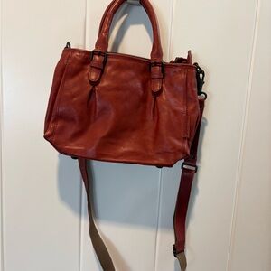 Aunts and Uncles Leather Handbag